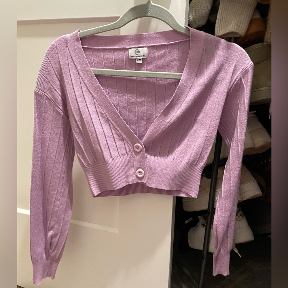 Cropped cardigan